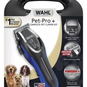maquina-cortadora-para-mascotas-wahl-pet-pro-con-cable-para-perros-y-gatos-cuchillas-de-acero-de-alto-carbono-peines-guia-de-colores-y-estuche-rigido-3023915