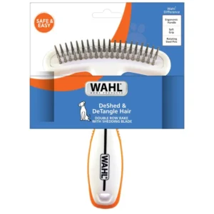 rastrillo-profesional-wahl-double-row-rake-2-en-1-para-perros-y-gatos-con-rastrillo-de-doble-fila-y-cuchilla-deslanadora-para-eliminar-subpelo-y-pelo-muerto-858424